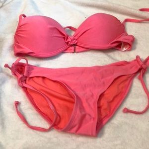 Pink bikini
